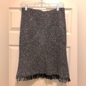 Kenneth Cole Black and White Skirt